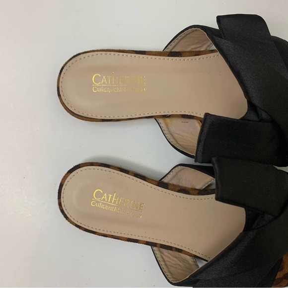 Catherine Malandrino Leopard Print Mule - Picture 3 of 8